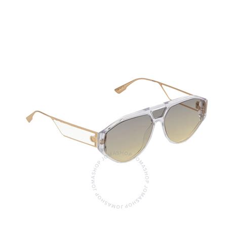 Dior Clan 1 Grey As Geometric Ladies Sunglasses DIOR CLAN1 